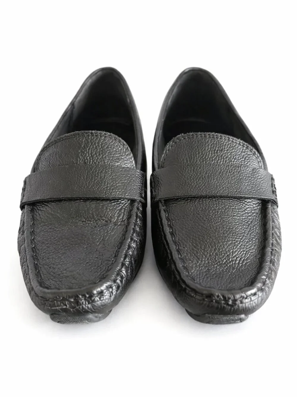 Joie Black Leather Loafers Moccasin Driving Shoes Size 8